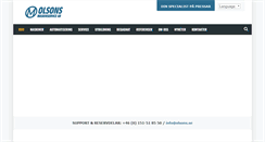 Desktop Screenshot of olsons.se